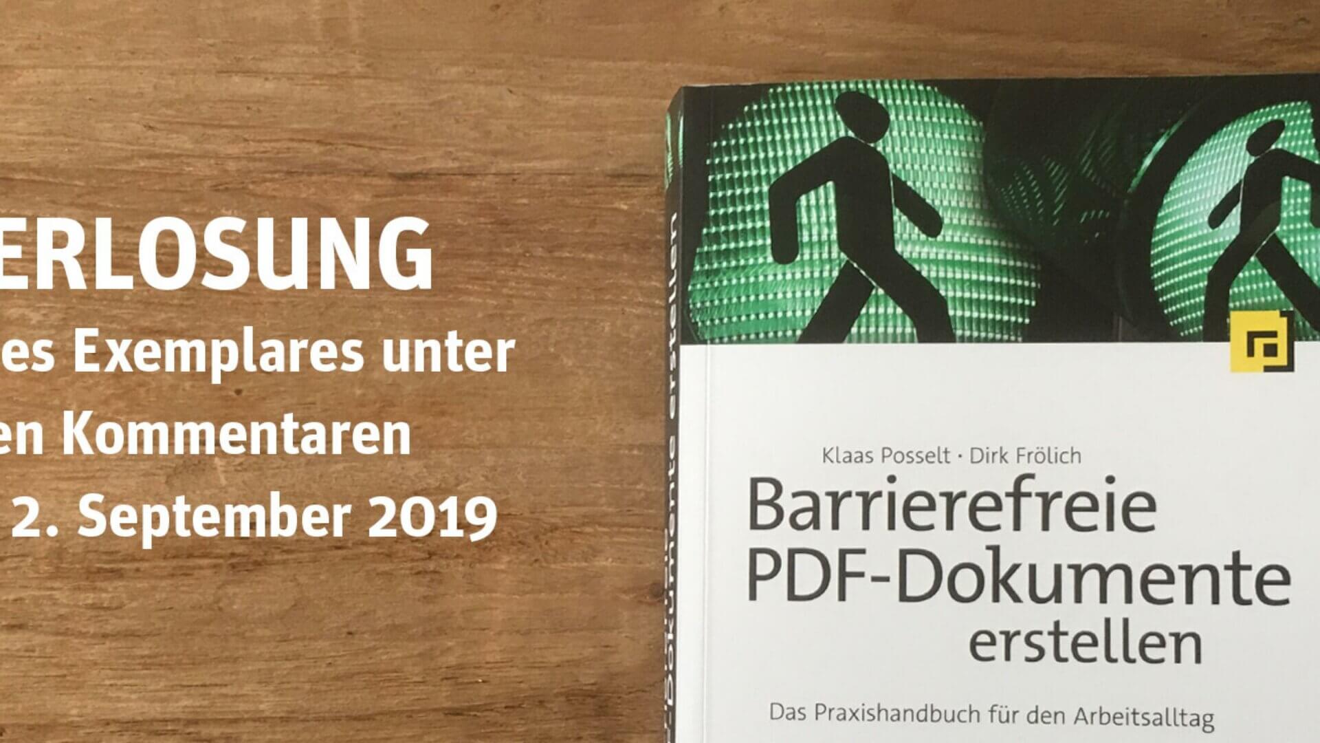 Rezension: »Barrierefreie PDF-Dokumente Erstellen« Von Klaas Posselt ...